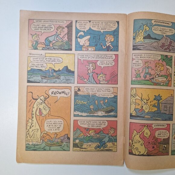 Jetsons Comic Book 10041-403 March 1964 Hanna Barbera Future Robot Rosey George - Picture 10 of 14